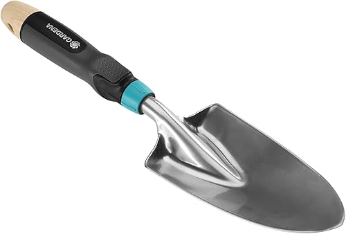 Gardena Paleta de mano Ecoline para plantar y trasplantar, mango ergonómico, protegido contra la corrosión, hecho de materiales reciclados (17700-20)