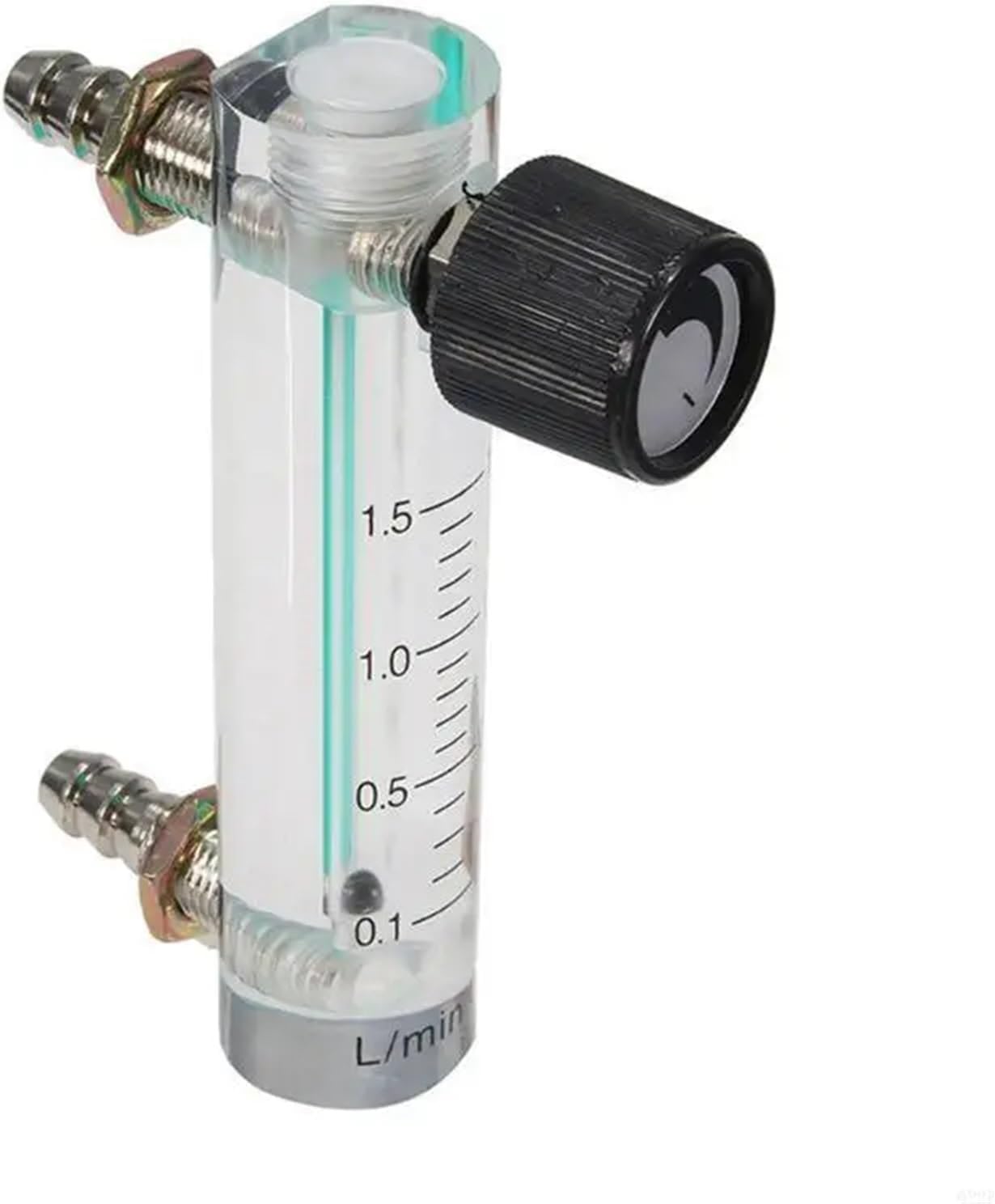0-1.5LPM 1.5L Oxygen Flow Meter Flowmeter with Control for Oxygen Air Gas Dropshipping