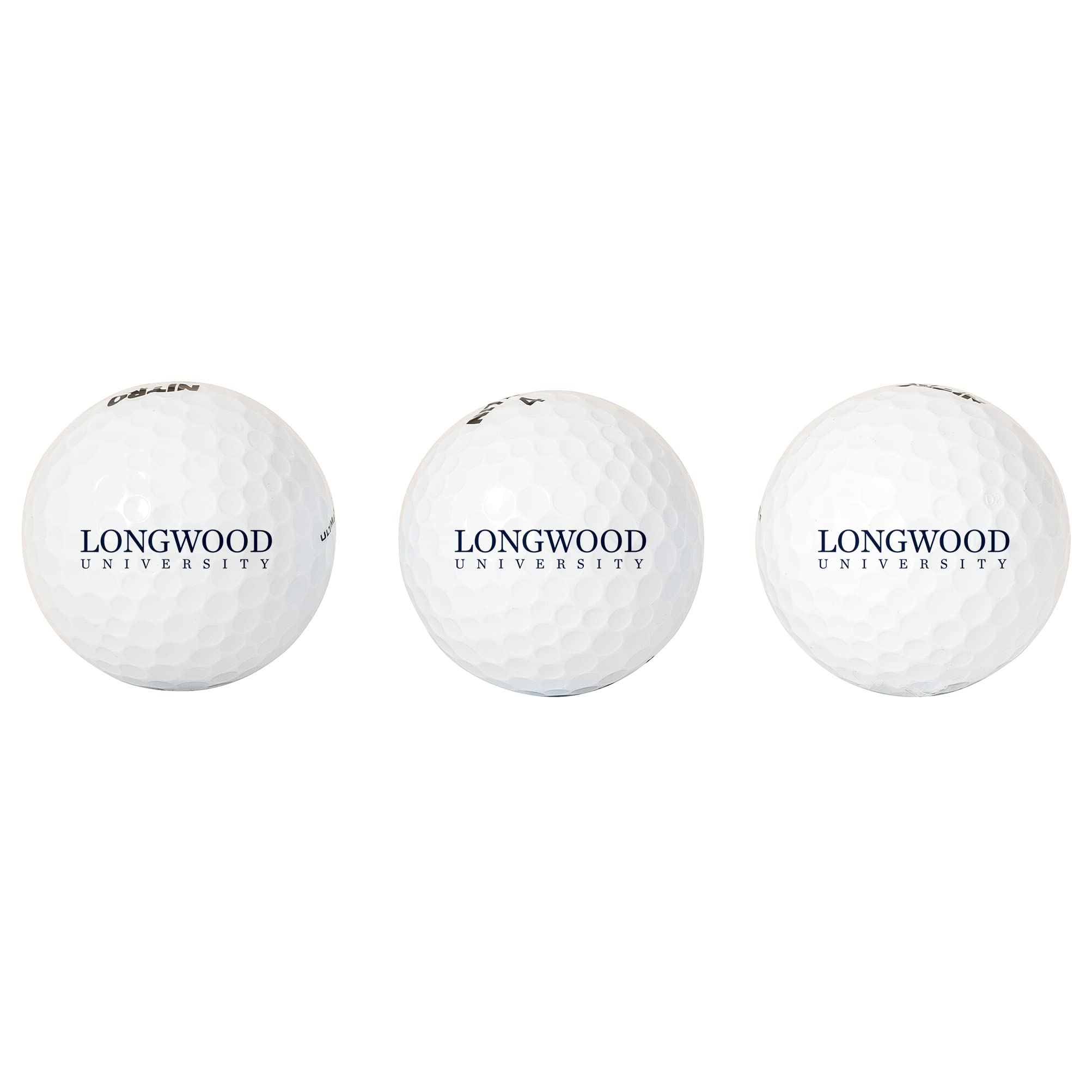 Desert Cactus Longwood University Golf Balls 3 Pack Full Color Golf Ball (Design A)