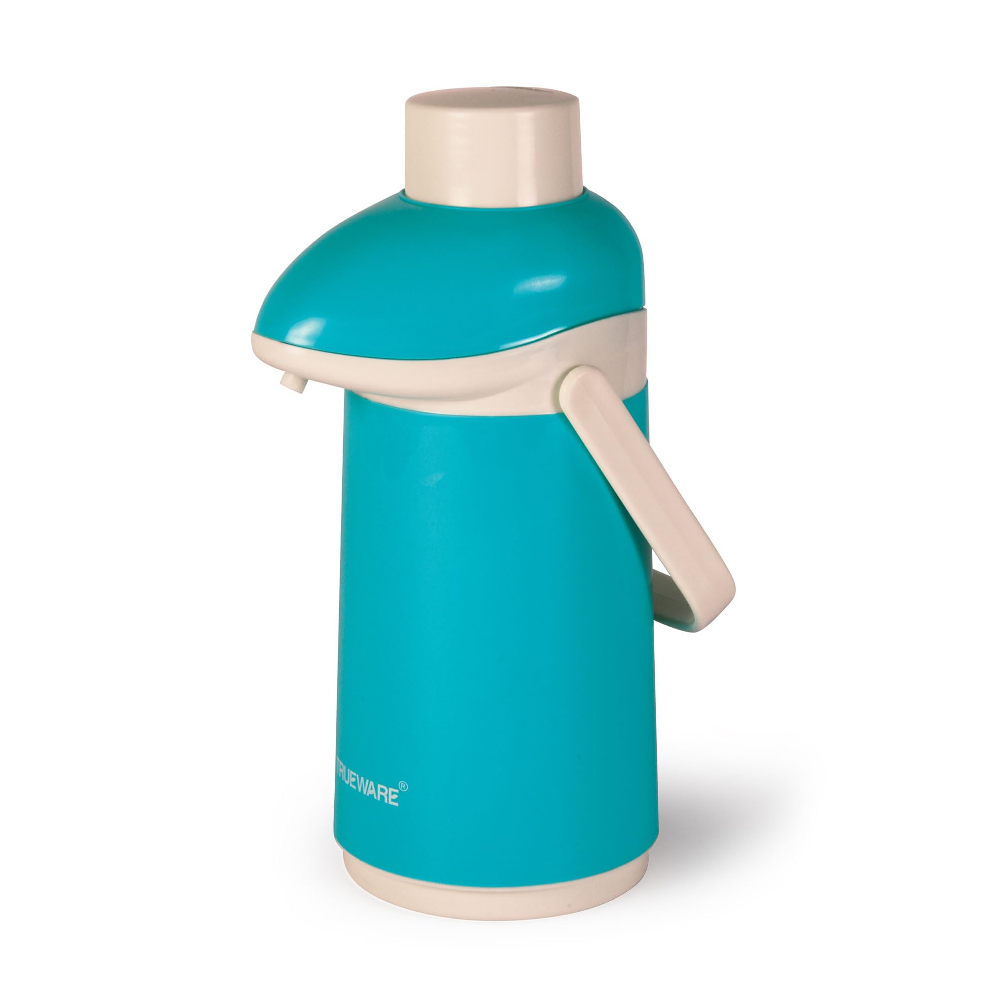 Trueware Insta Inner steel outer plastic Pu insulated | Double Wall |1 Ltr Airpot Flask | BPA Free | Hot and cold Many Hours| Tea Coffee Flask | Traveler Flask | Thermos | BPA Free | Food Grade | Blue (B0CYH49R7X) Amazon Price History, Amazon Price Tracker