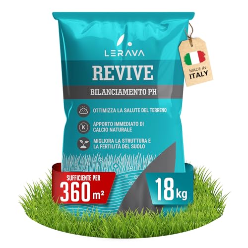 PH OTTIMALE DEL TERRENO - Regola in modo affidabile il valore del pH del suolo creando condizioni ideali per l’assorbimento dei nutrienti. Favorisce una crescita vigorosa e un prato verde intenso.