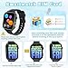4G Kids Smart Watch GPS Tracker, Smartwatch for Kid with Video Calling, Voice Chat, Class Mode, SOS , Pedometer, Alarm, Games, SIM Card HD Touch Screen Phone Watch Gift for 4-12 Girls Boys, Black