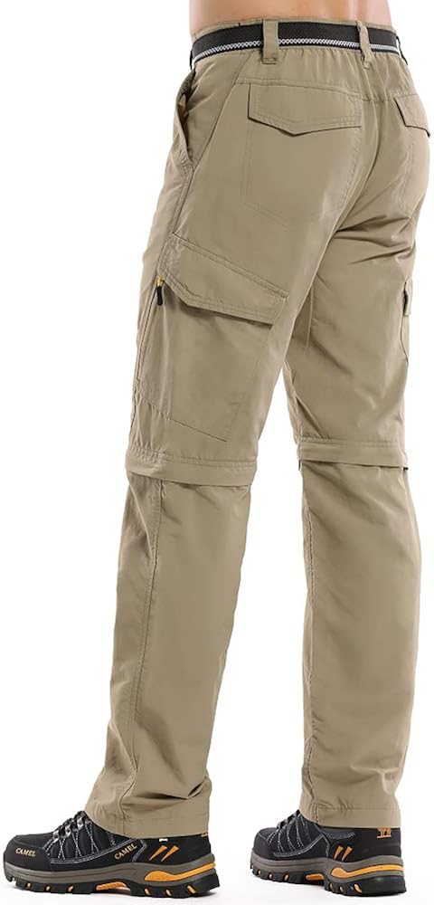 Men's fishing pants with zip off legs Clearance