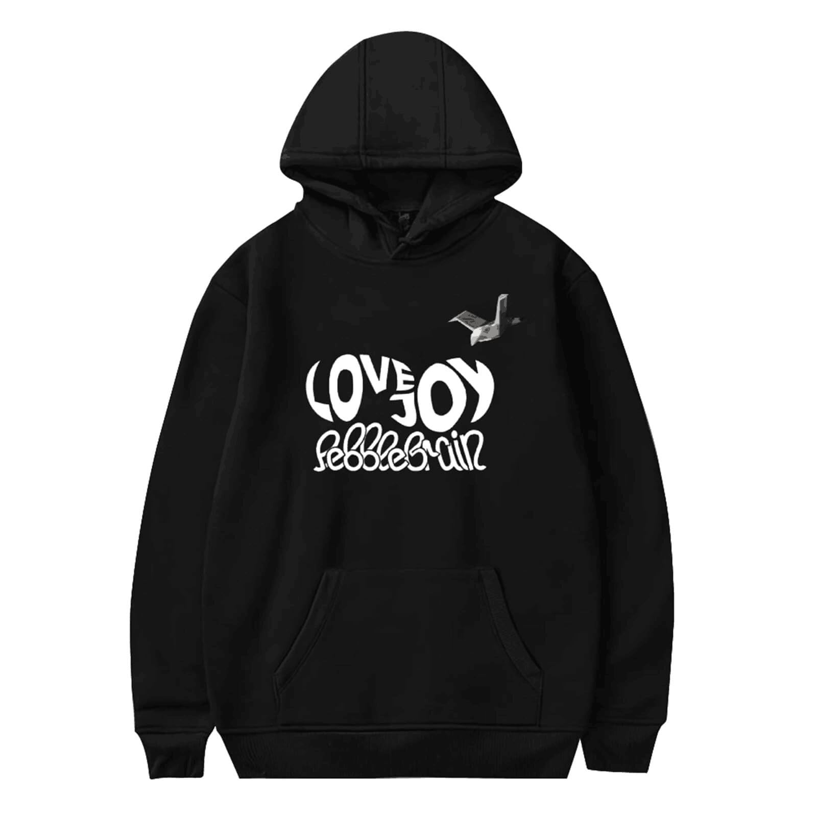 Cutte Unisex Black Wilbur Soot Lovejoy Merch Hoodie - Long Sleeve Streetwear, Autumn Winter Casual Couple Sweatshirt (,Xl)