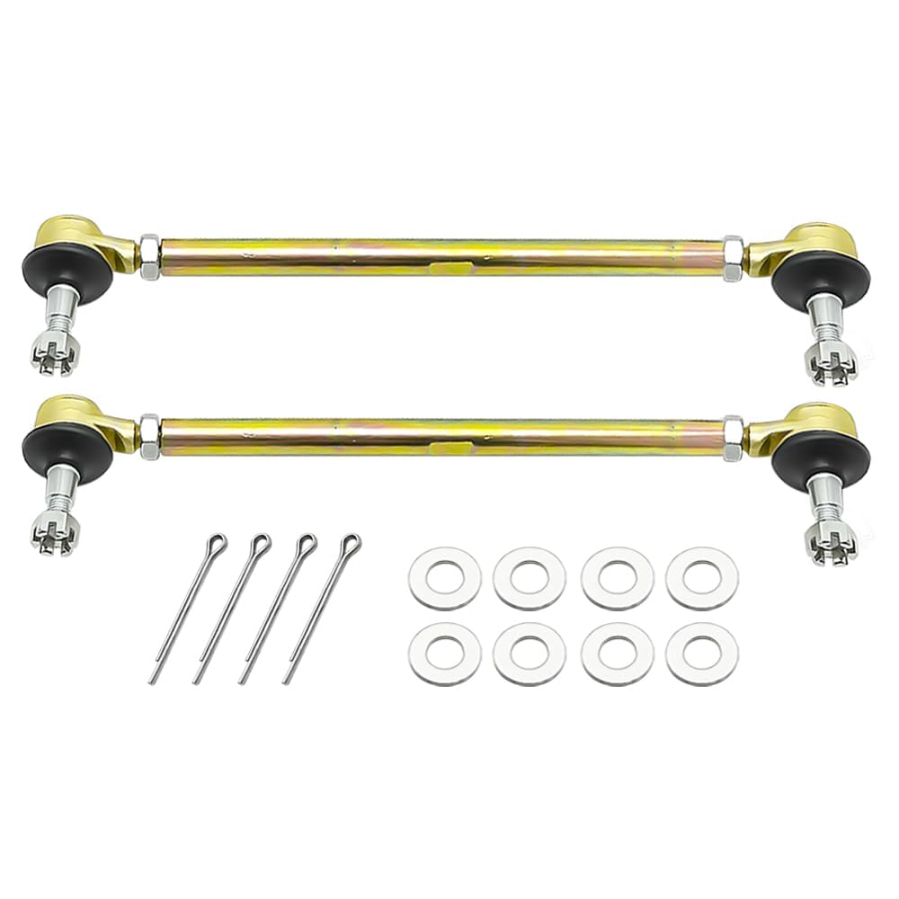 Kit de terminales de dirección Compatible para Yama-ha Raptor 350 YFM350 2004-2013 Warrior 350 YFM350X 1987-2004