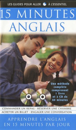 15 Minutes Anglais - Coffret livre et CD: Coffret livre + CD [Paperback] Collectif,