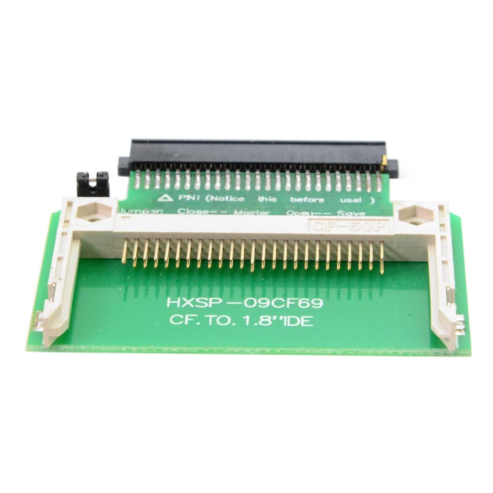 CF Compact Flash Memory Card to 50pin 1.8 Inch IDE Hard Drive SSD Converter Adapter
