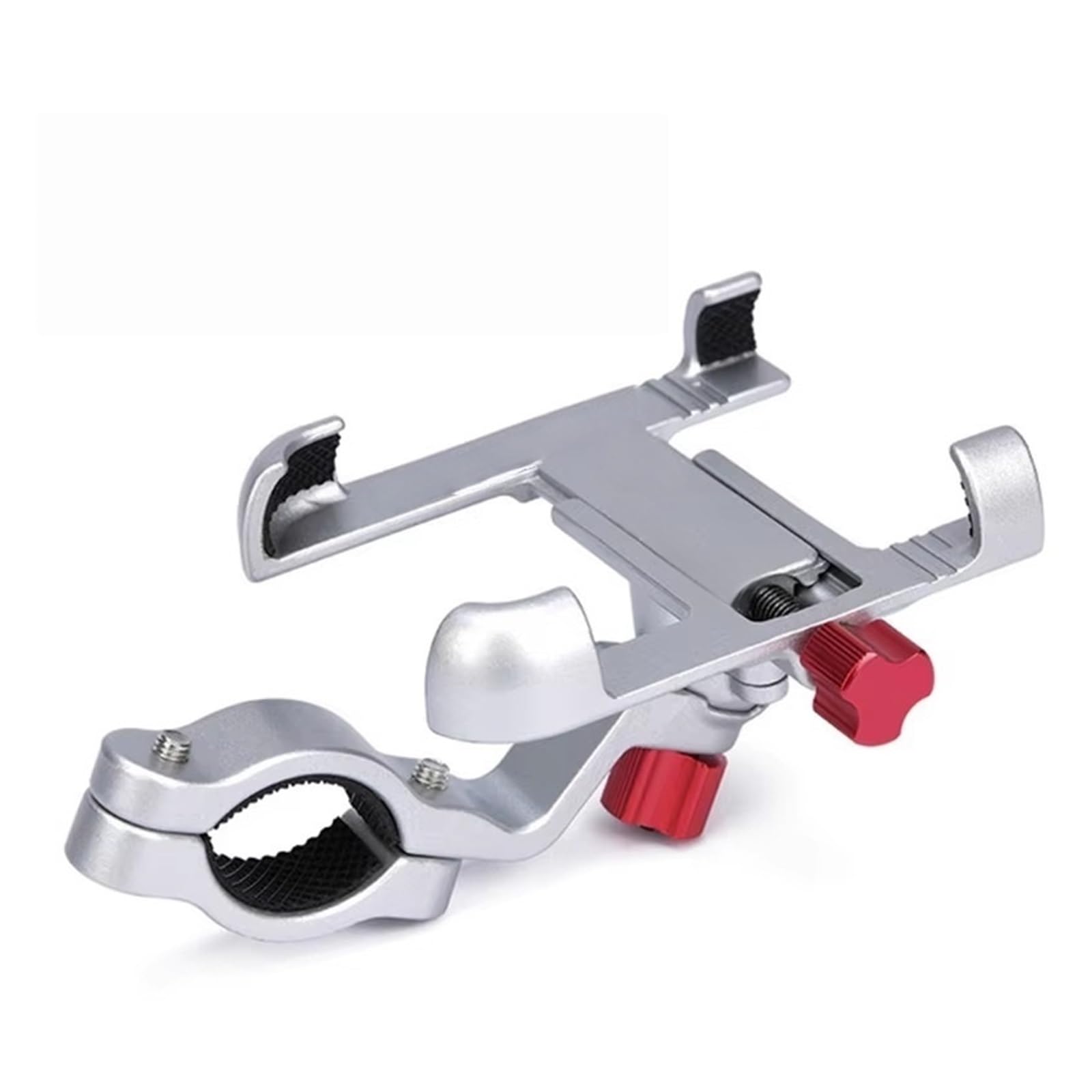 Supporto per navigazione per moto Per supporto manubrio per moto per xiaomi per GPS per telefono cellulare(Silvery)