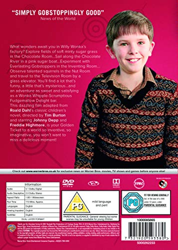 Charlie and the Chocolate Factory [DVD] [2005]