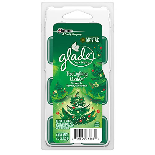 Glade Wax Melts Air Freshener Refill, Tree Lighting Wonder, 2.3 Ounce