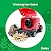 Boley Farm Tractor Toy with Baler - Light & Sound Farm Toy Vehicles with Paper Hay & Nets - Tractor Toys for Boys & Girls Ages 3+