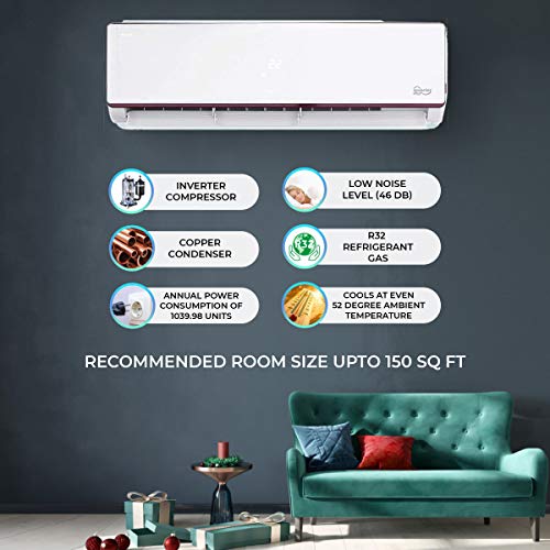 Voltas 1.5 Ton 3 Star Inverter Split AC (Copper 183VCZJ White) - Image 3