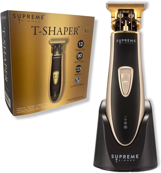 Men's Hair Trimmer by SUPREME TRIMMER ST5210 Beard Trimmer for Men