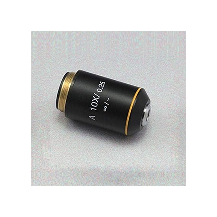 Buy Nuokix Biological Microscope Achromatic Infinity Objective Lens 4X