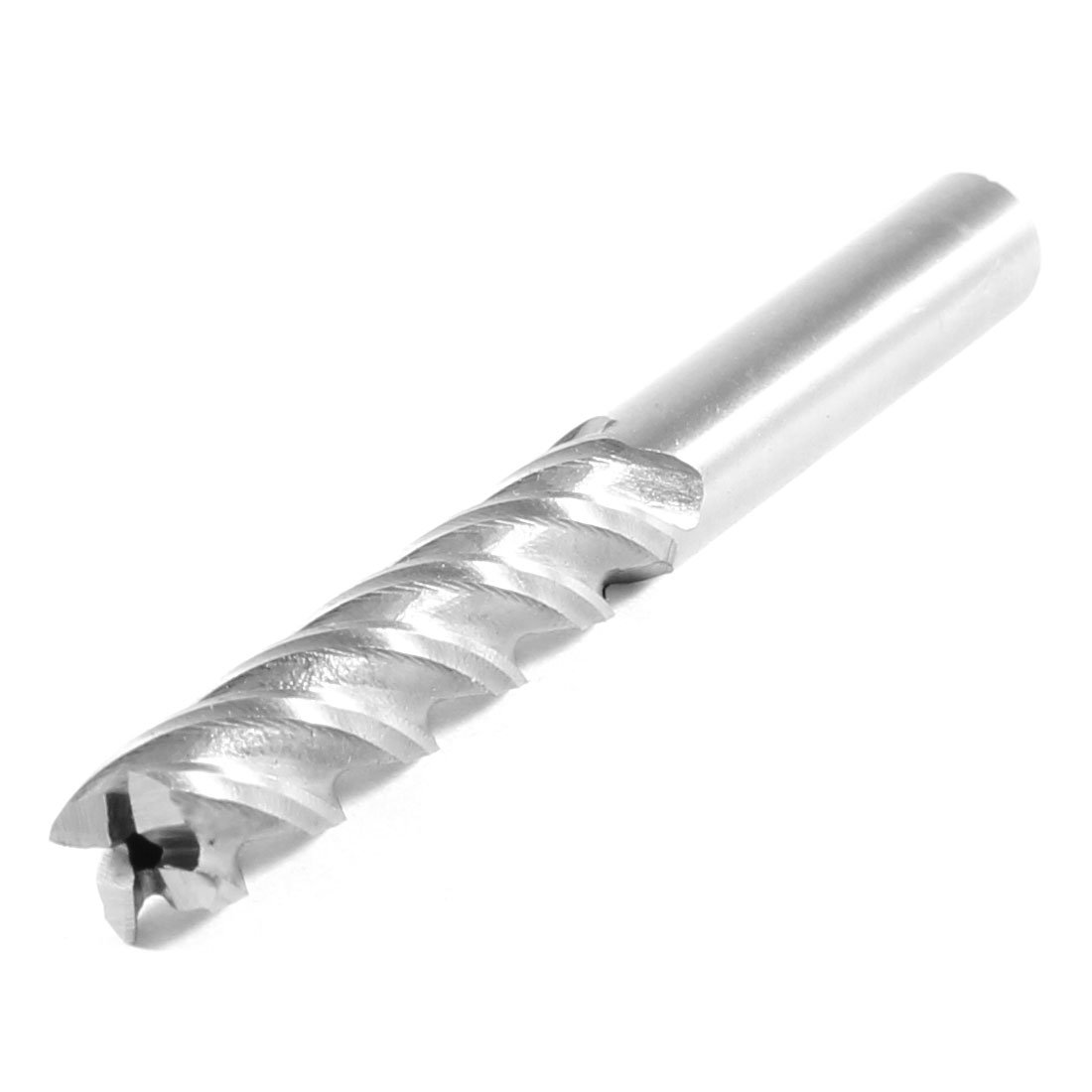 IIVVERR Straight drill hole 4 Flutes End Mill Milling Cutter 8mm x 8mm x 38mm x 82mm (Fresa recta de vÃƒ¡stago 4 estrÃƒ­as molino de extremo 8 mm x 8 mm x 38 mm x 82 mm