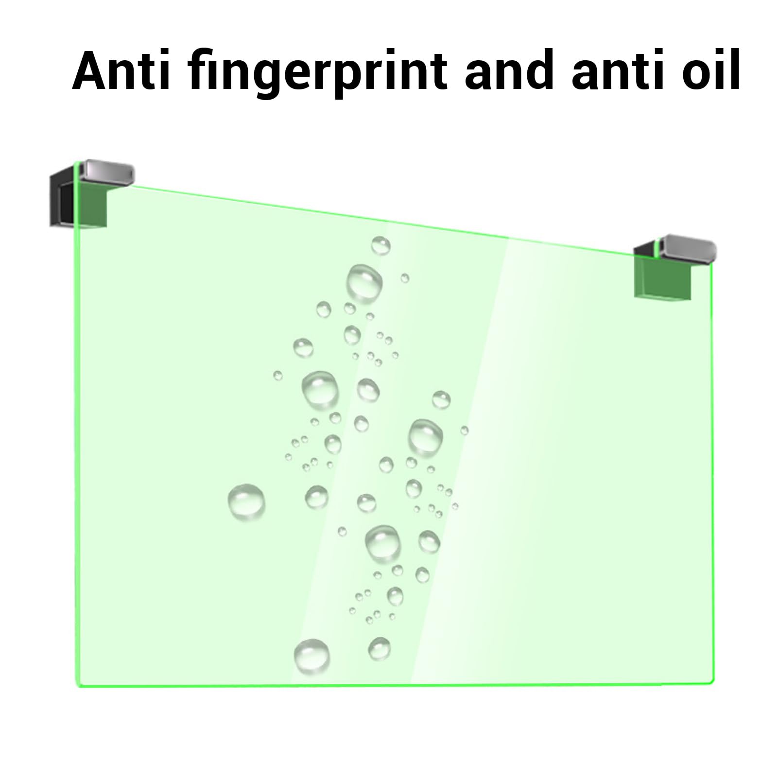 Bewinner Protecteur Anti-lumière Bleue pour les Yeux, Filtre Résistant aux Rayures pour écran de 27 Pouces - Matériau Acrylique Hautement Translucide, Installation Facile pour Moniteur