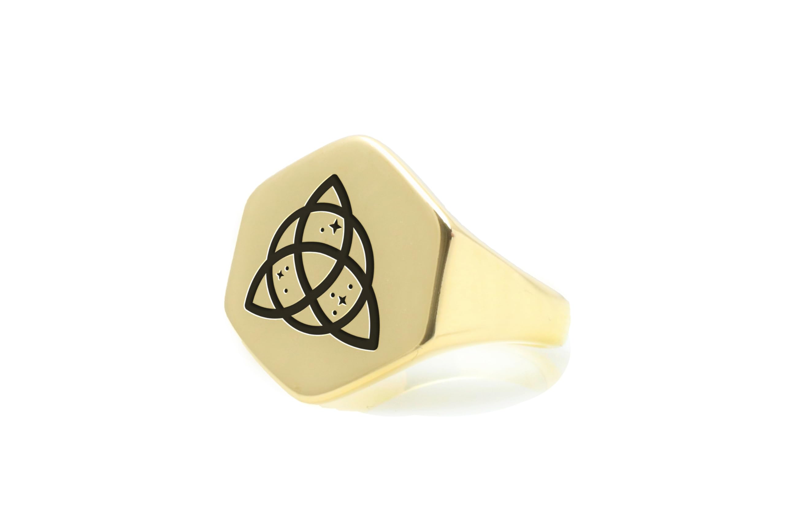 Bague Wicca or 14k : le bijou ésotérique durable qui ne ternit pas - 8