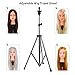 Neverland Beauty Adjustable Manikin Tripod Aluminum Metal Tripod Stand Mannequin Holder Light & Thin Portable Trip for Training Head +Bag #7