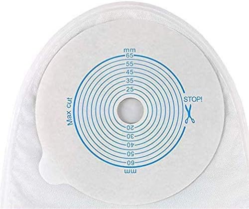 Miniatura 4 de 10 bolsas de ostomía cerradas bolsas drenables sistema de una pieza para colostomía ileostomía estoma cuidado suministros