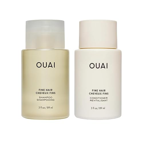 Miniatura 10 de OUAI Juego mediano de champú  acondicionador libre de sulfatos 10 onzas cada uno