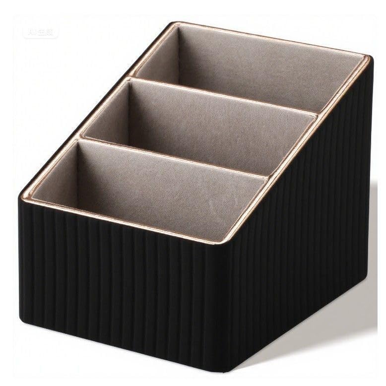 Support de télécommande en cuir synthétique ANBOO avec finitions soignées pour salon - 5