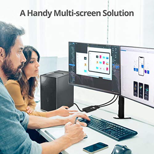DisplayPort Daisy Chain Hub pour double écran de bureau - 7