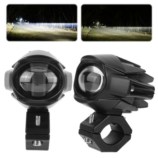 LED para motocicleta impermeable universal con soportes de montaje robustos 6