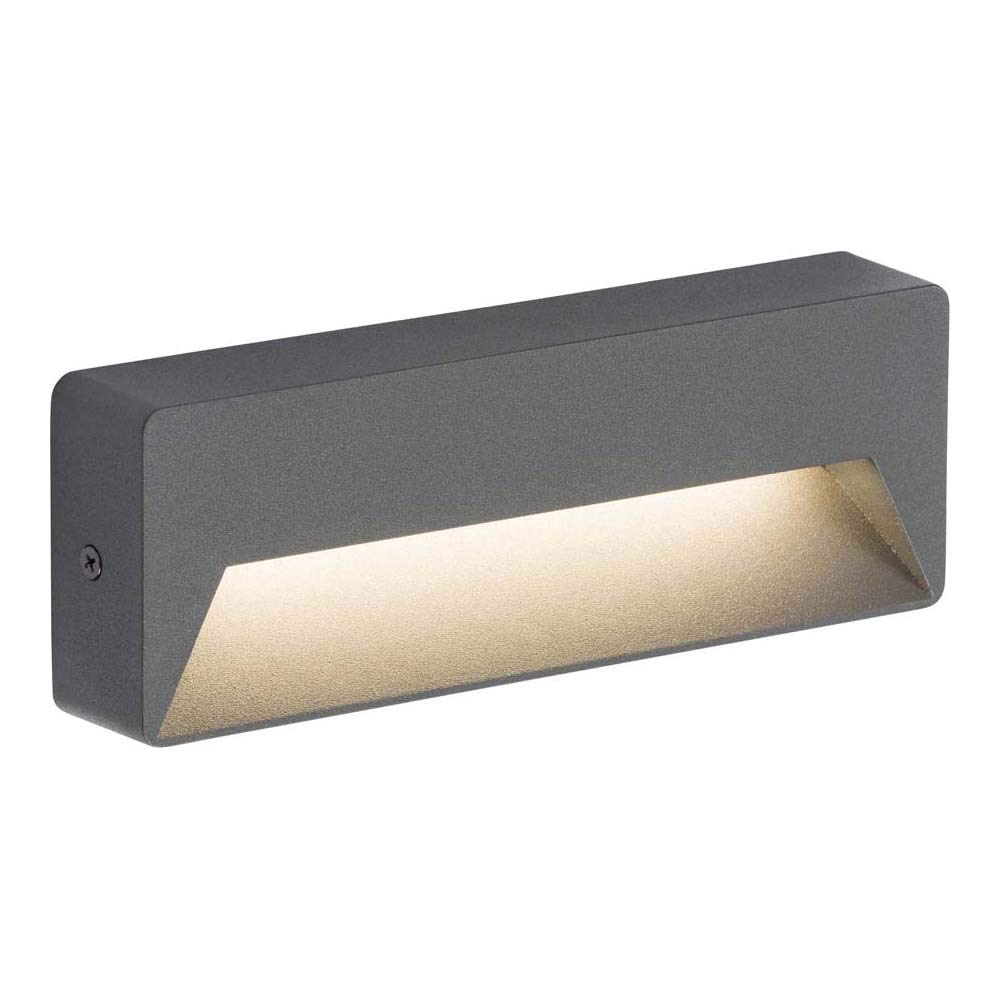 Knightsbridge Anthracite 230V Ip54 5W Led Guide Light