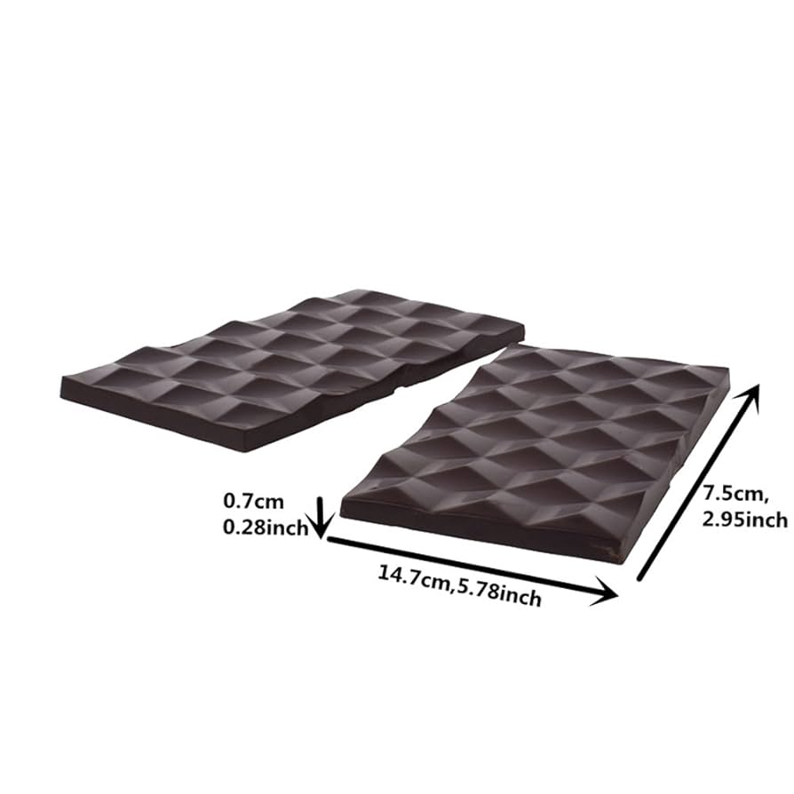 Amazon.co.jp: 3D キューブ ポリカーボネートチョコレート