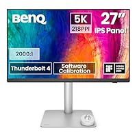 BenQ PD2730S 27" 5K Thunderbolt 4 Monitor, 98% P3, 218 PPI, Mac-Compatible