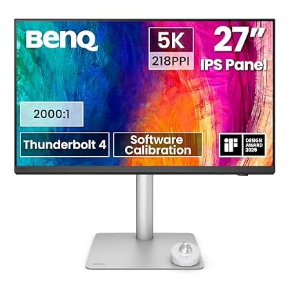 BenQ 27-Inch Monitor Comparison: 5K Clarity vs. Daily Workhorse Displays