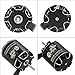 3548 1400KV Brushless Outrunner Motor with AM32 80A Brushless ESC Electric Speed Controller for 1/10 Remote Control Crawler Upgrade