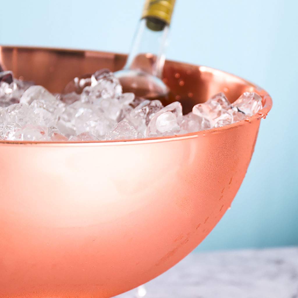 Amazon｜13.5リットルのシャンパンクーラー、より良い断熱のための鏡面