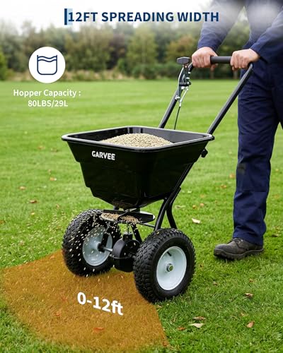 EliteEdge 80 LBS Push Spreader