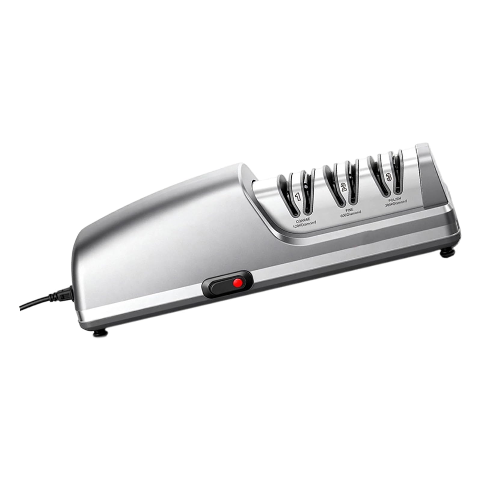 Nucelit Efficiency Electric Cutter Sharpener with Sturdy Base Practical Sharpening Tool for Various Types and Sizes Quick Cutter Sharpener
