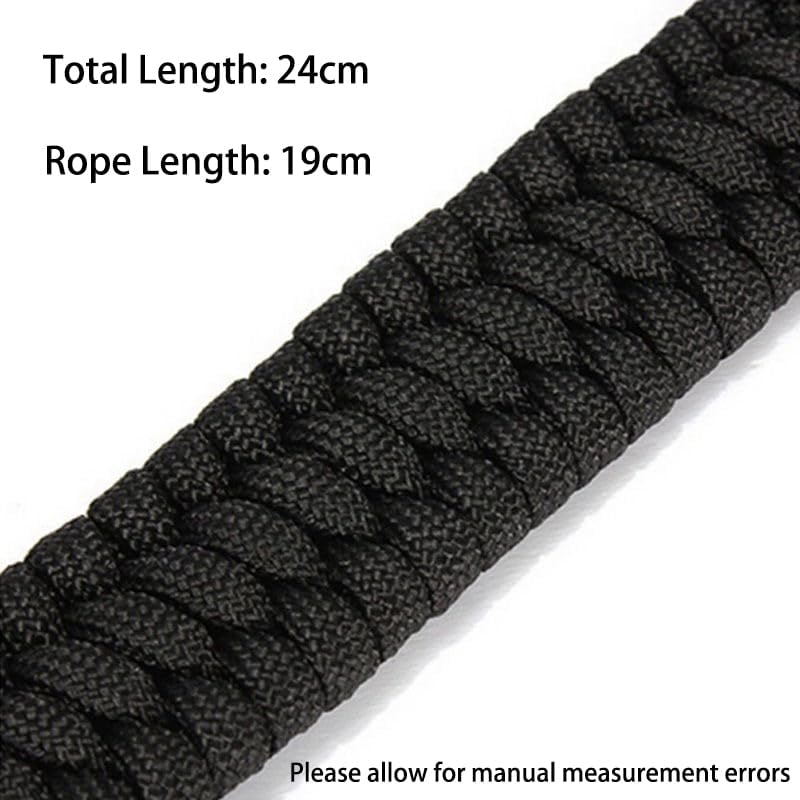 Adjustable Outdoor Paracord Survival Bracelet for Adventurers - Image 2