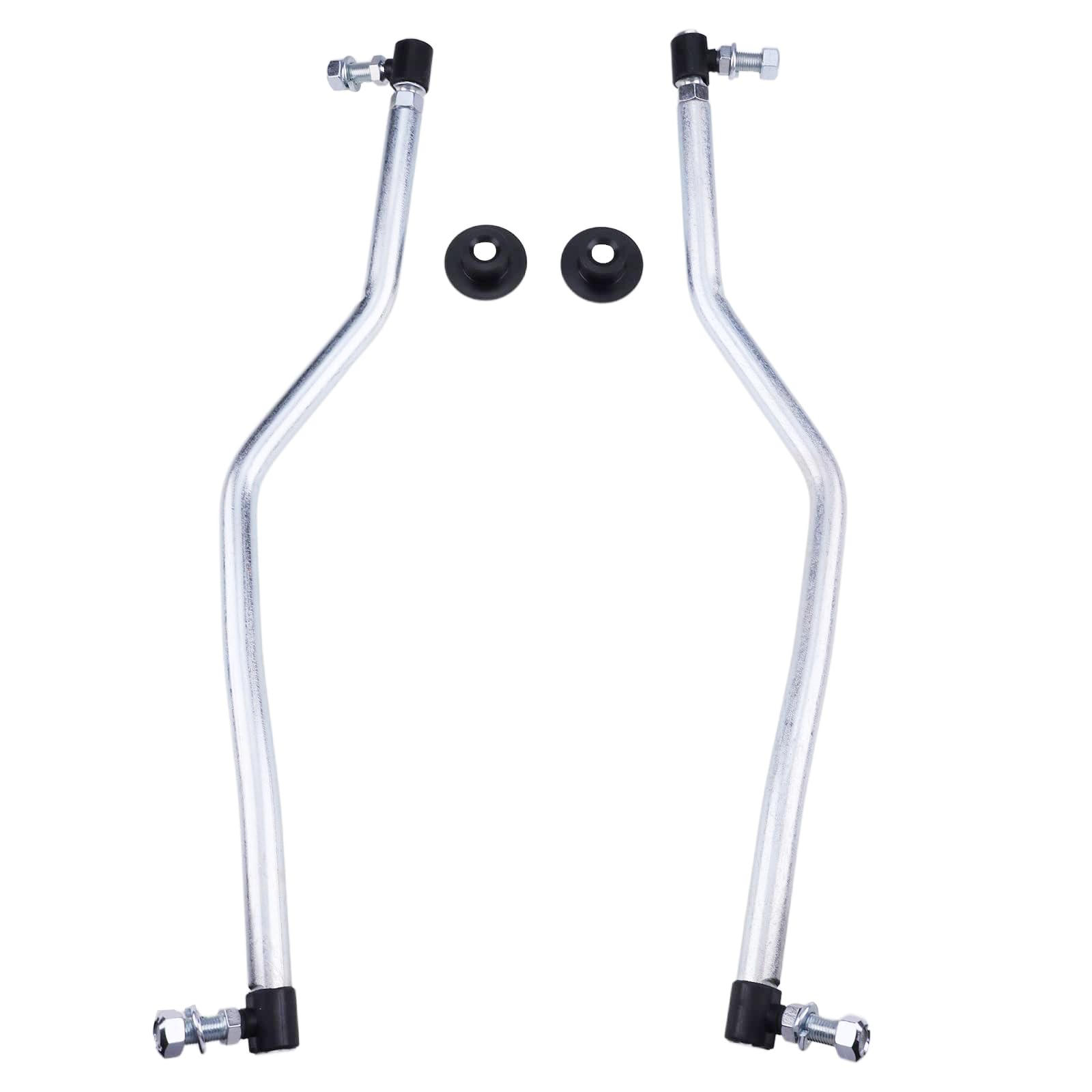 JZGRDN 1 par de eslabones de arrastre ajustables de izquierda y derecha 532194740 532194741 194740 194741 compatible con Husqvarna Poulan Craftsman