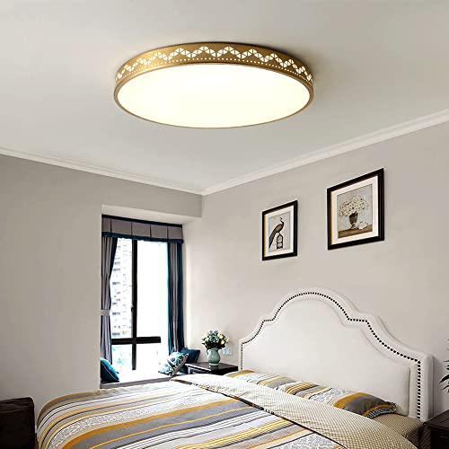 Lámpara de techo led minimalista para salones y dormitorios con luz regulable de 3 tonos 5