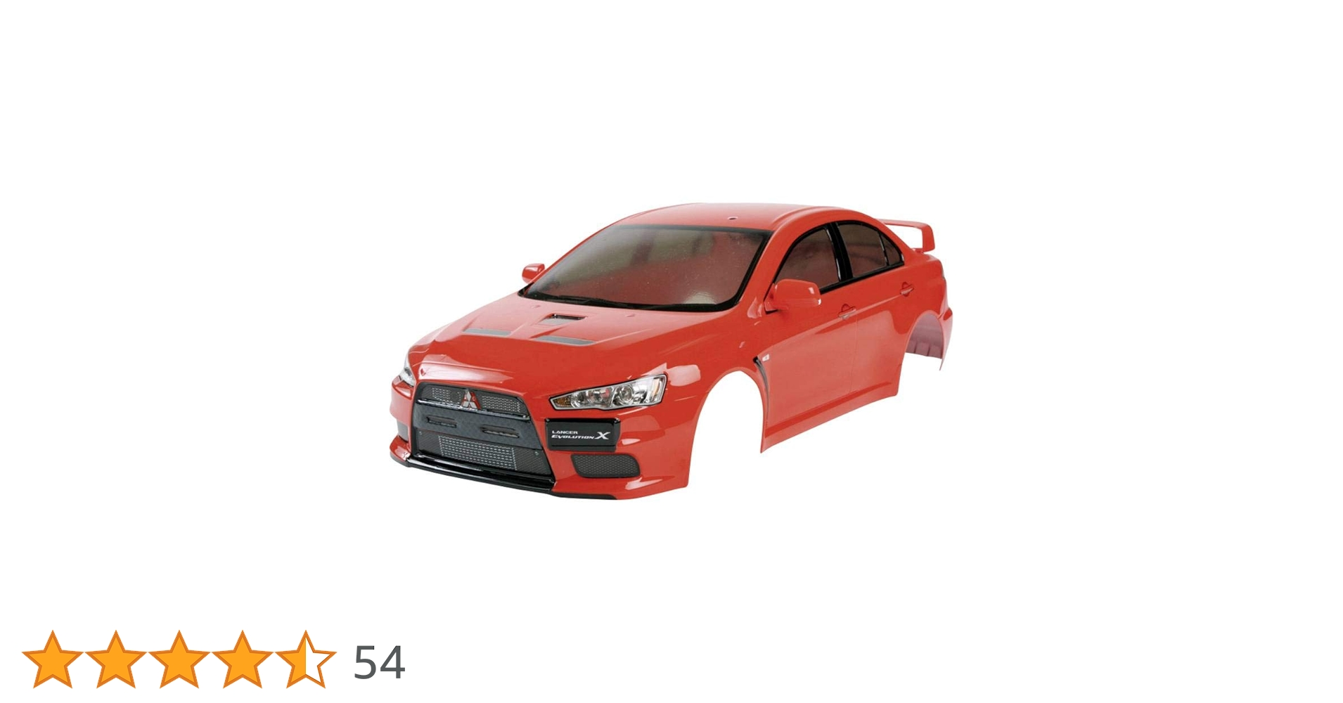 タミヤ　ランエボⅤ ボディセット ワイドボディの5代目「ランエボ」が電動RCカーで登場！タミヤ