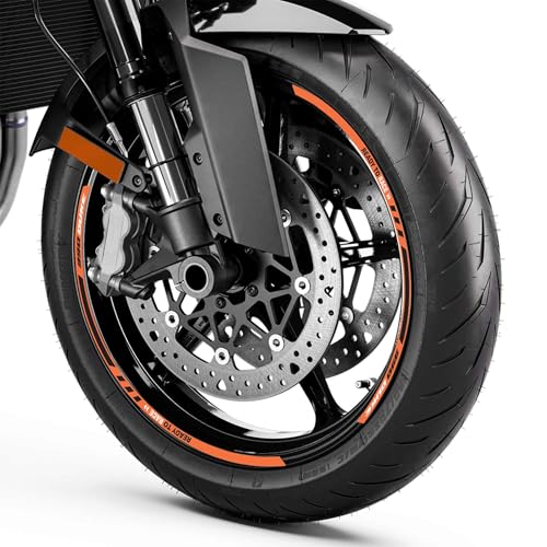 Autocollants jantes KTM 990 Duke kit tuning haut de gamme labelbike