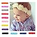 Produktbild CHSEEA 13 Stück Baby Stirnbänder Elastische Haarband Turban Kleinkind Stirnband Haar Bogen Fliege Schleife Haarreifen Mädchen Head Wrap zur Kostüm Fotografie Props #4