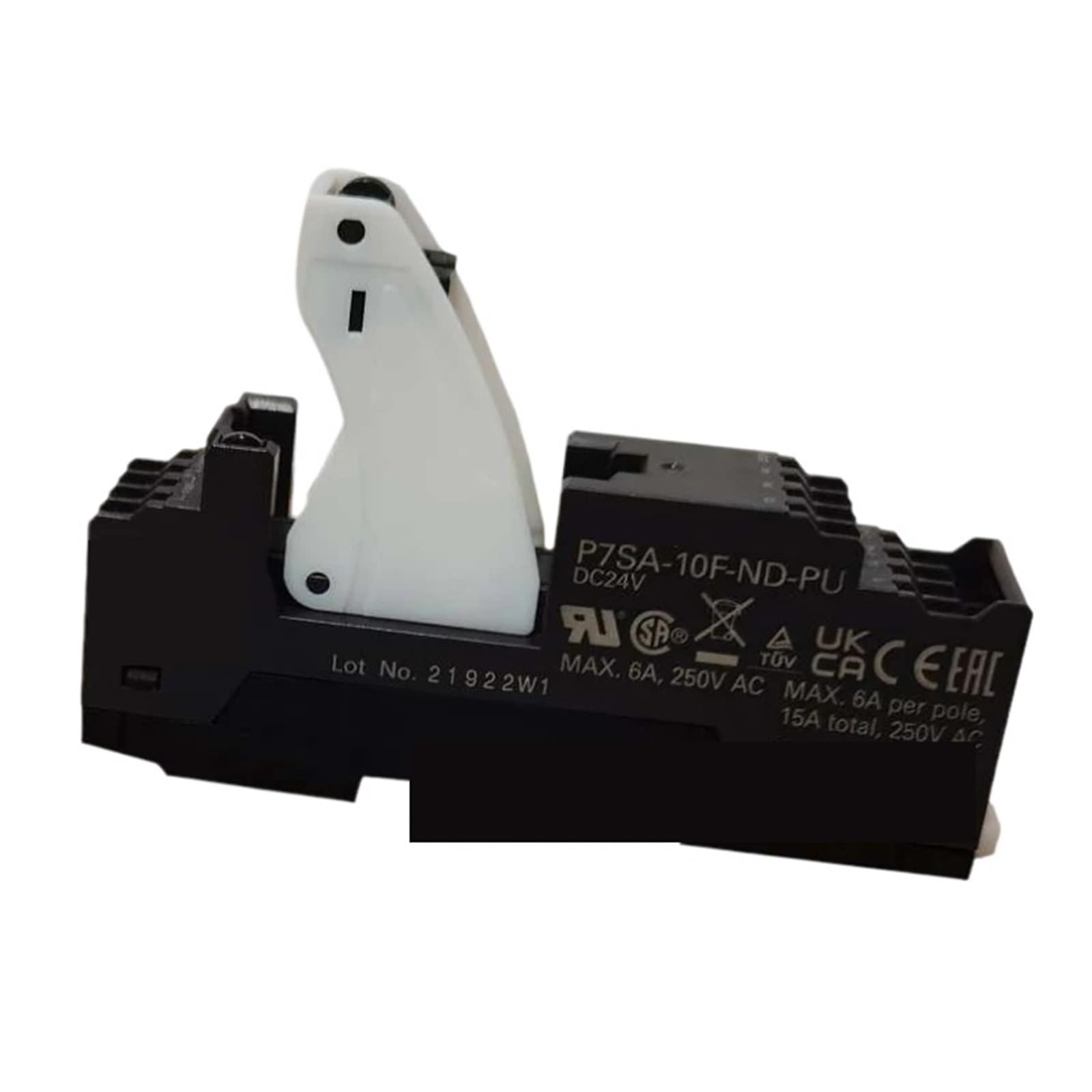 Embase P7SA-10F-ND-PU DC24V évitez les faux contacts avec le câblage push-in