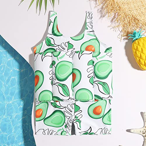 Image of Kids Float Swimsuit Buoyancy Sticks for Baby Boys Girls One Piece Floating Swim Vest Training Aid Swimwear
