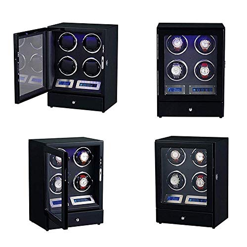 Remontoir automatique pour 4 montres LCD digital affichage LED boîte