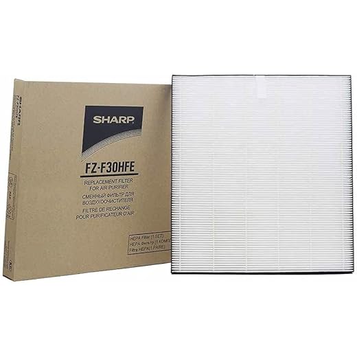 Sharp Original Replacement Filter Model FZ-F30HFE (For Sharp Air Purifiers FP-F30E-H, KC-F30E-W & FP-J30M-B)