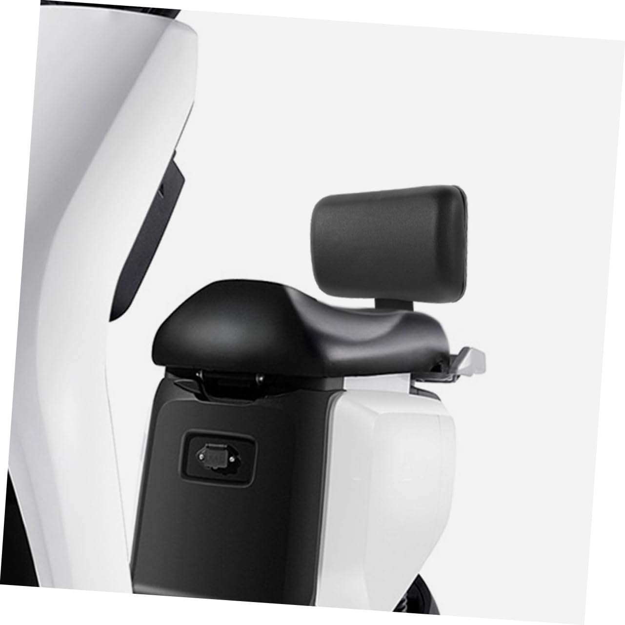 Coussin de Dossier Vélo Électrique Noir, Support Confortable, Acier | Mousse Sponge, Plastique et Acier, Entretien Facile, Design Ergonomique, Pièce de Rechange pour Siège Arrière