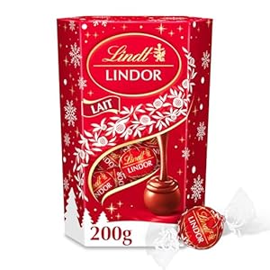 Cornet Chocolats Fourrés LINDOR au Lait Lindt