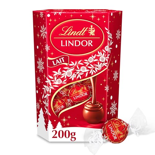 Lindt - Cornet LINDOR - Assortiment de Chocolats au...