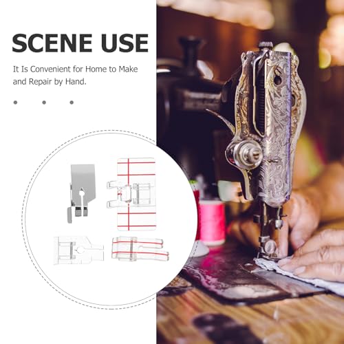 Set 4 Pies Prensatelas para Máquina de Coser Hogar miniatura 3
