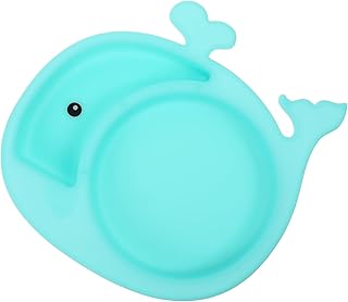 TOYANDONA Prato De Jantar Para Crianças Pratos Divididos Pratos De Sucção Divididos Utensílios De Mesa Para Jantar Para Crianças Pratos De Silicone Para Crianças Pratos Divididos Para